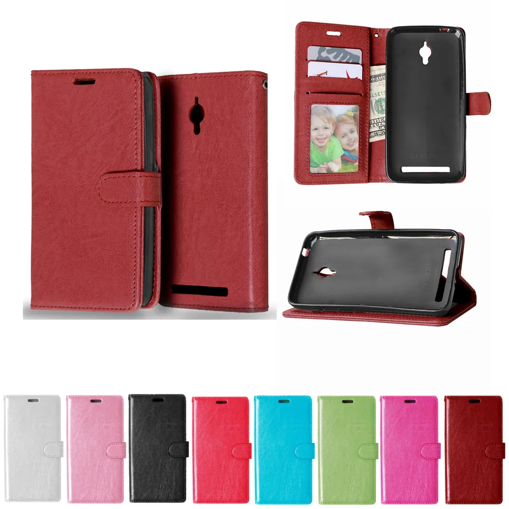 Чехол с фоторамкой для Asus Z00VD Zenfone Go ZC500TG ZC ZC500 500 500TG TG 5,0 дюймов флип-чехол для телефона кожаный чехол для Asus_Z00VD