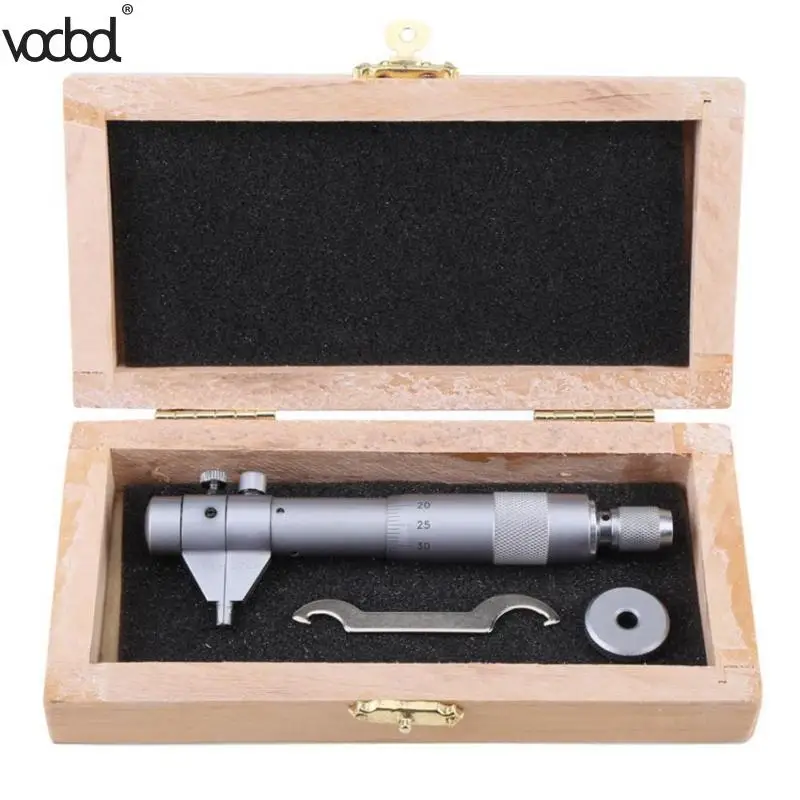 

VODOOL 5-30mm Inside Micrometer Caliper Gauge Screw Micrometers Measuring Tools Stainless Steel Measure Caliper Micrometer Ruler