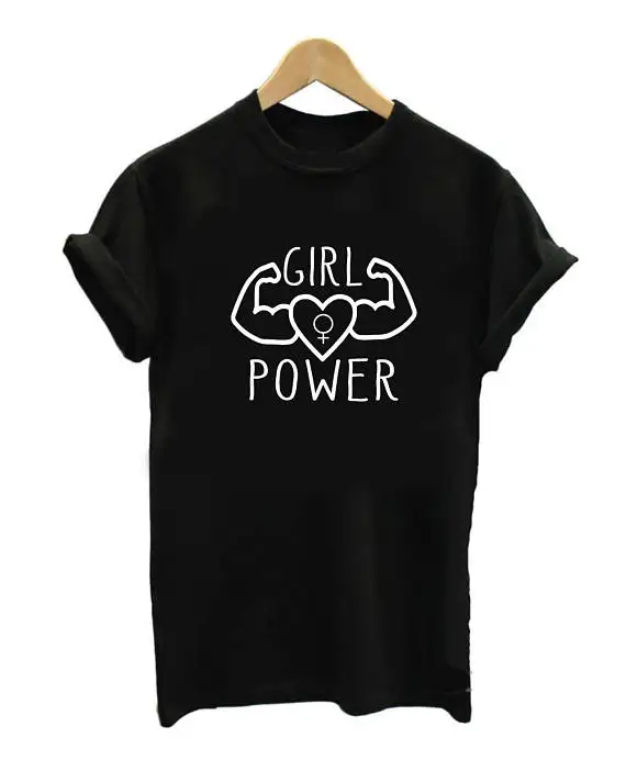 Girl Power Shirt Womens Shirts Unisex Tshirt Feminist Feminism Tees