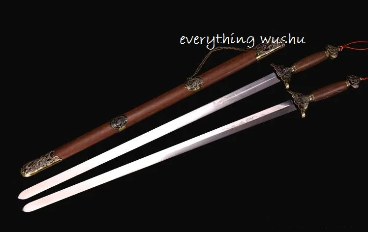 

Long Quan Swords Tai Chi Double Swords Wushu Swords Double Straight Sword Swan Jian