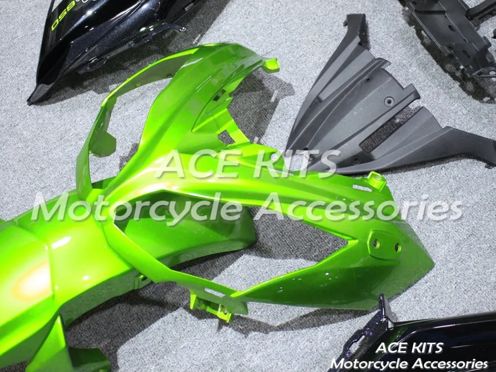 Мотоциклетный обтекатель abs для kawasaki ER6F 2012 2013 впрыска bodywor любого цвета, подходят к любому у ACE № 247