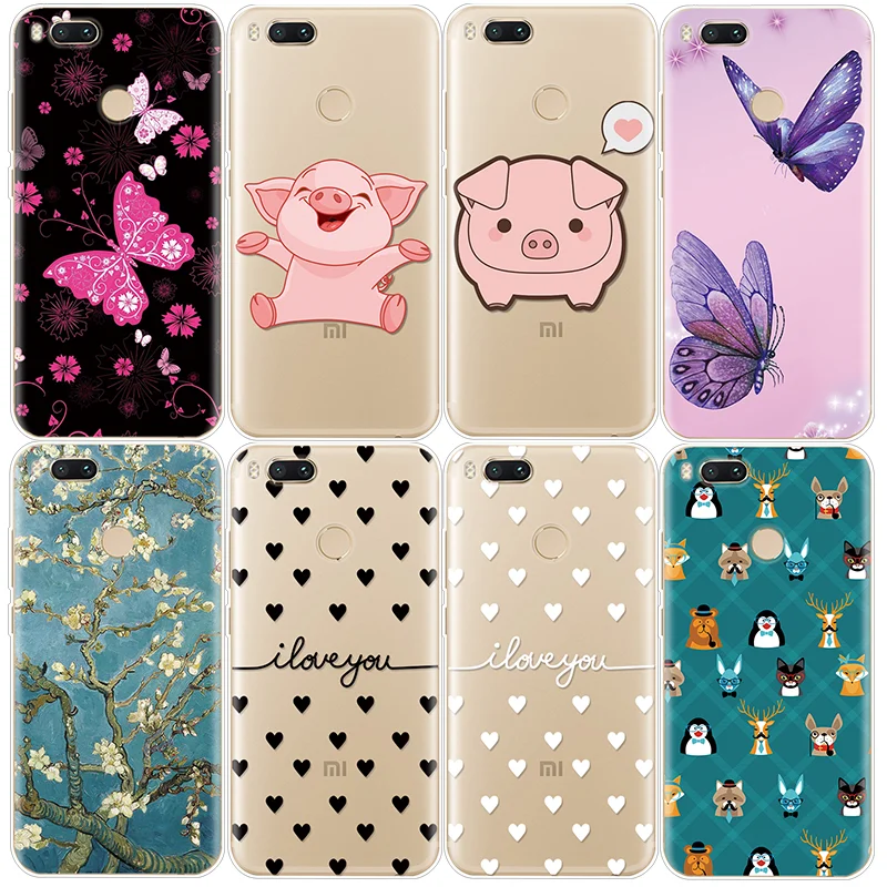 

Love Heart Cute Animal For Xiaomi Mi Mix 3 8 Lite Pro SE Explore Play A1 5X A2 6X Mix 2 2S 4 4C 5 5S Plus 6 Note 2 3 Phone Case