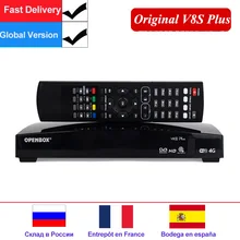 Openbox V8S плюс спутниковый декодер DVB-S2 набор рецепторов верхняя коробка цифровой спутниковый ресивер Поддержка DVB S2 Xtream Youtube Biss Key