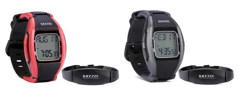 17 Wireless Heart Rate Monitor 30 ~ 240 bpm Range Chest Strap Pedometer Watch Fitness Belt Sport Calorie Fat Calculation Activity Tracker