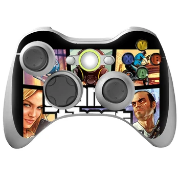 

2PCS/LOT Promotional custom individual stickers for Microsoft Xbox 360 wireless controller #XBOX360ctrl-0140