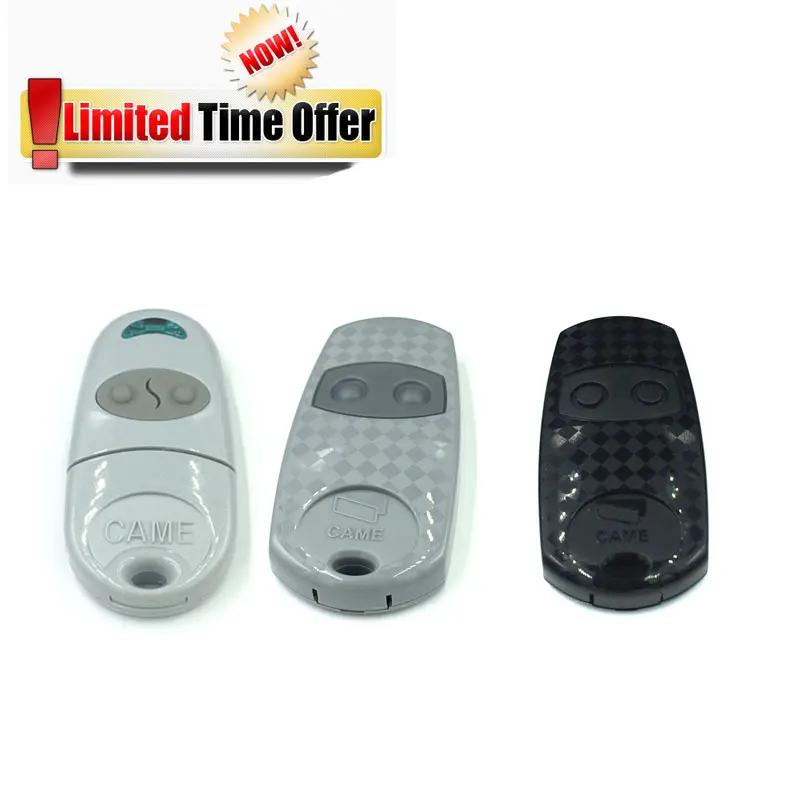 

For CAME TOP 432NA 432EE 432EV Radio Control Key fob 433.92MHz Battery CR2016 Automatic Gate remote controller