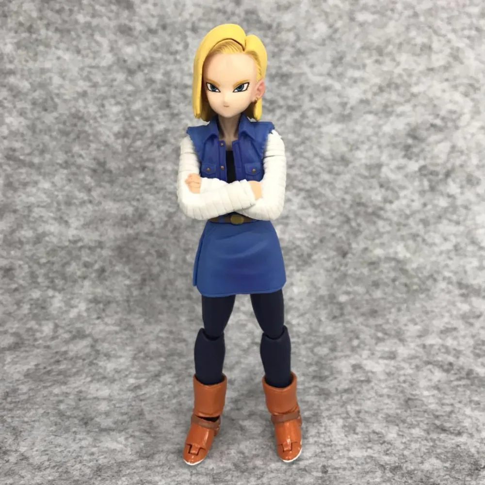 

Anime 13CM SHF S.H.Figuarts Dragon Ball Z Android NO.18 PVC Action Figure Collectible Model Toys Gift