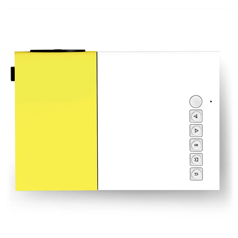 Мини портативный проектор YG300 LCD LED Lumen театральный Детский образовательный HD для