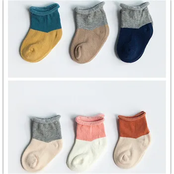 

LAWADKA Autumn Baby Socks New Winter Socks Warm Infant Boys And Girls Baby Cotton Soft Newborn Socks 6 Pairs/lot
