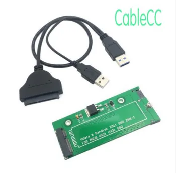 

SATA Adapter USB 3.0 Cable For ASUS EP121 UX21 UX31 SANDISK ADATA XM11 SSD 2.5" 3.5" Tracking + shipping