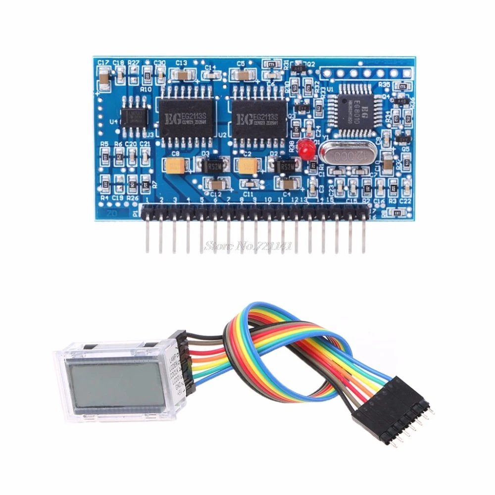 

Pure Sine Wave Inverter Driver Board EGS002 EG8010 + IR2110 Driver+LCD Module Integrated Circuits