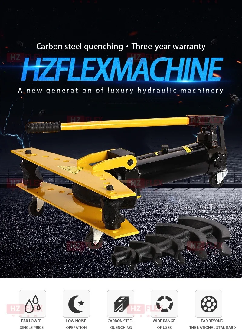 Hydraulic pipe bending machine 1