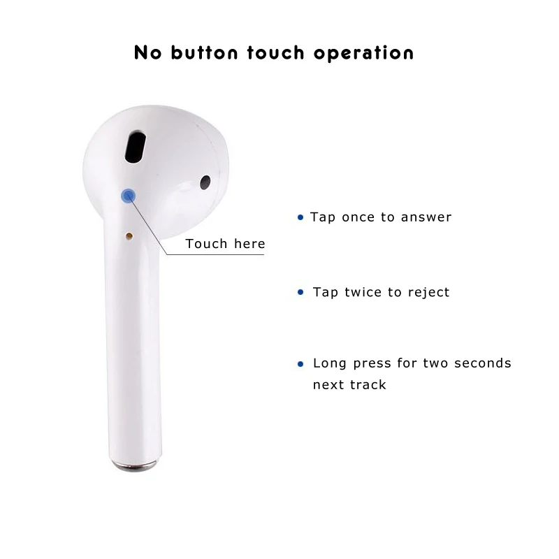 I10TWS Беспроводная bluetooth гарнитура спортивные музыкальные наушники стерео Handsfree