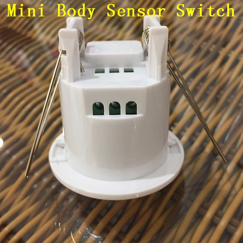 AC 110-240V 360 Degree Mini Adjustable pir motion sensor module PIR Infrared Body Motion Sensor Detector Lamp Light Switch GS08M (1)