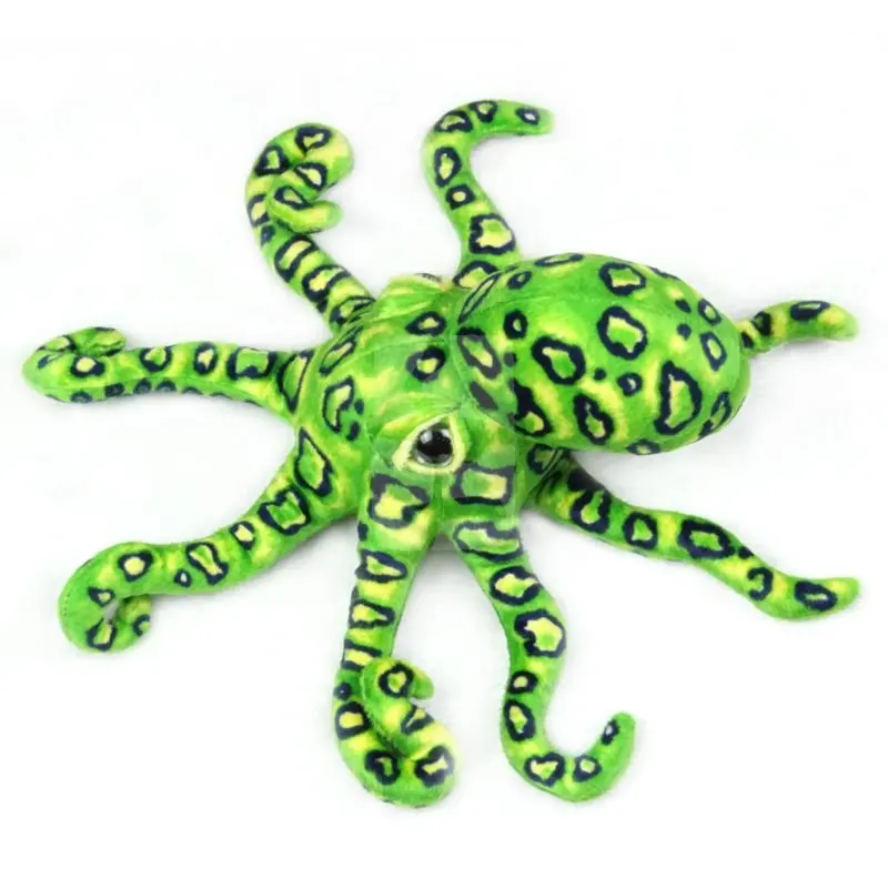 Зерна леопарда осьминог плюшевые игрушки 36 см размер Emulational Мягкие плюшевые игрушки Freeshipping