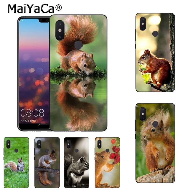 MaiYaCa белка вода питьевой зеленой травы телефонные аксессуары чехол для xiaomi mi 8 se 6