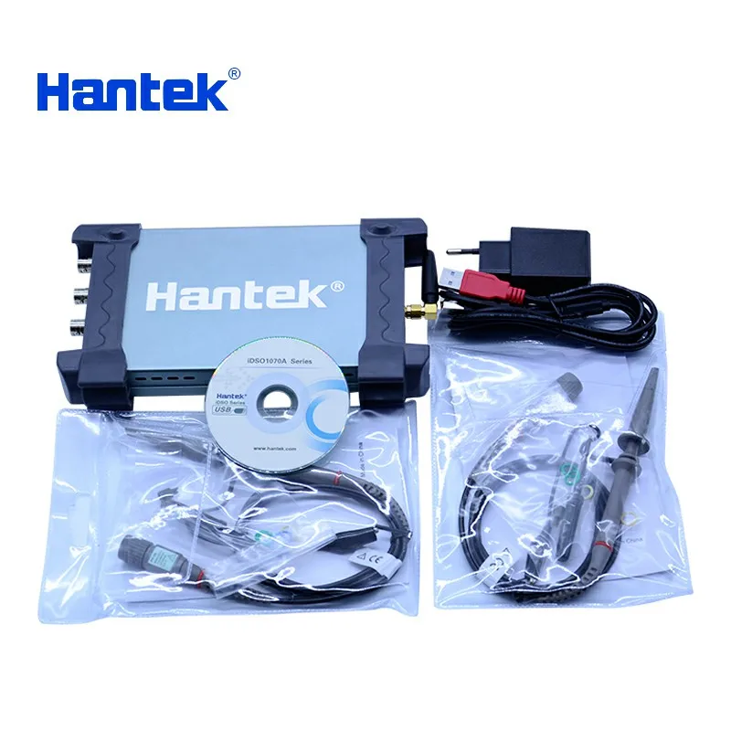 Цифровой осциллограф Hantek iDSO1070A 2 канальный 70 МГц для iPhone/iPad/Android/Windows с Wi Fi и