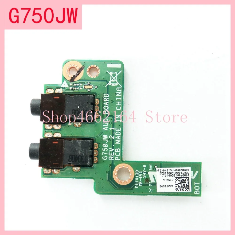 DC Power Jack Board REPLACEMENT For Asus G750J G750JW G750JS G750JM G750JX