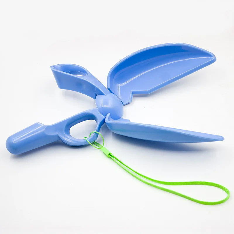 Собака Кошка Пластик ножницы Совок Scooper пикап санитарно инструмент собака
