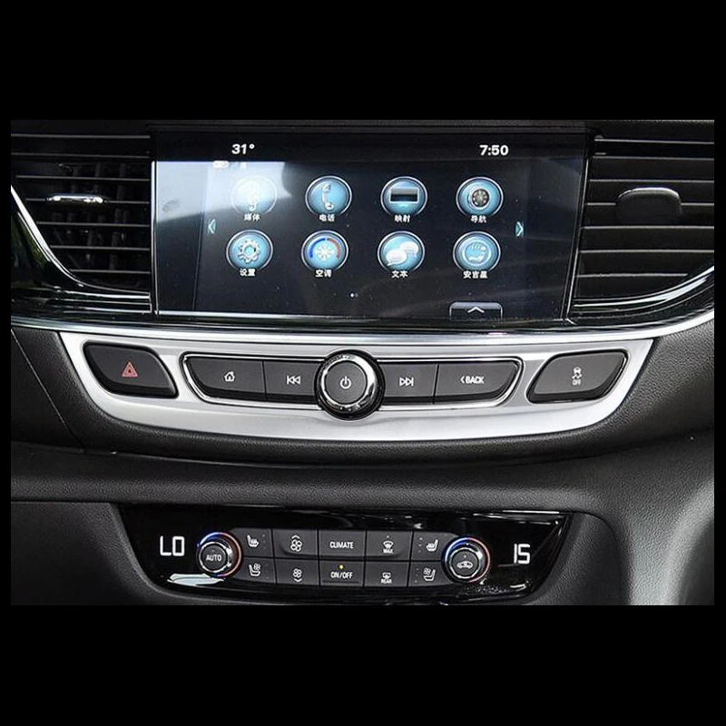 For Buick Regal 2017 1PC ABS Chrome Car Air Conditioner Switch Knob Panel Cover Trim Moldings Styling | Автомобили и мотоциклы