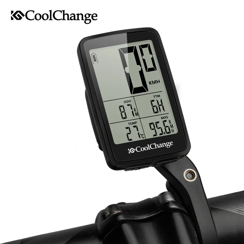 Günstig Verdrahtete Drahtlose Radfahren Fahrrad Computer Wasserdicht Regendicht MTB Zyklus Fahrrad Computer USB Rechargable Lcd computer geschwindigkeitsmesser grüne
