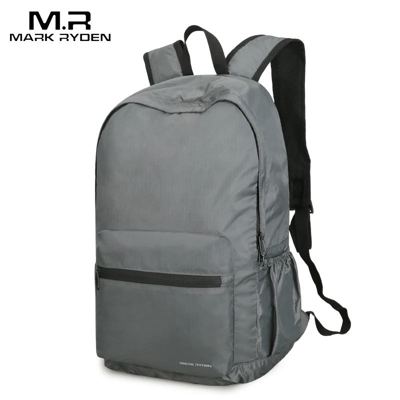 Mark Ryden Folding Backpack Men 14 Inch Nylon Men Backpack Lightweight Bag Water Repllent Travel Storage Bags