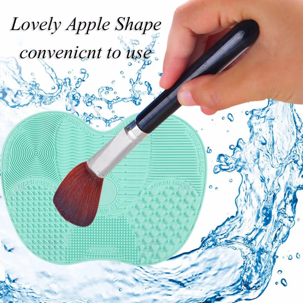 Buy Make Up Silicone Makeup Brush Cleaning Mat Pad