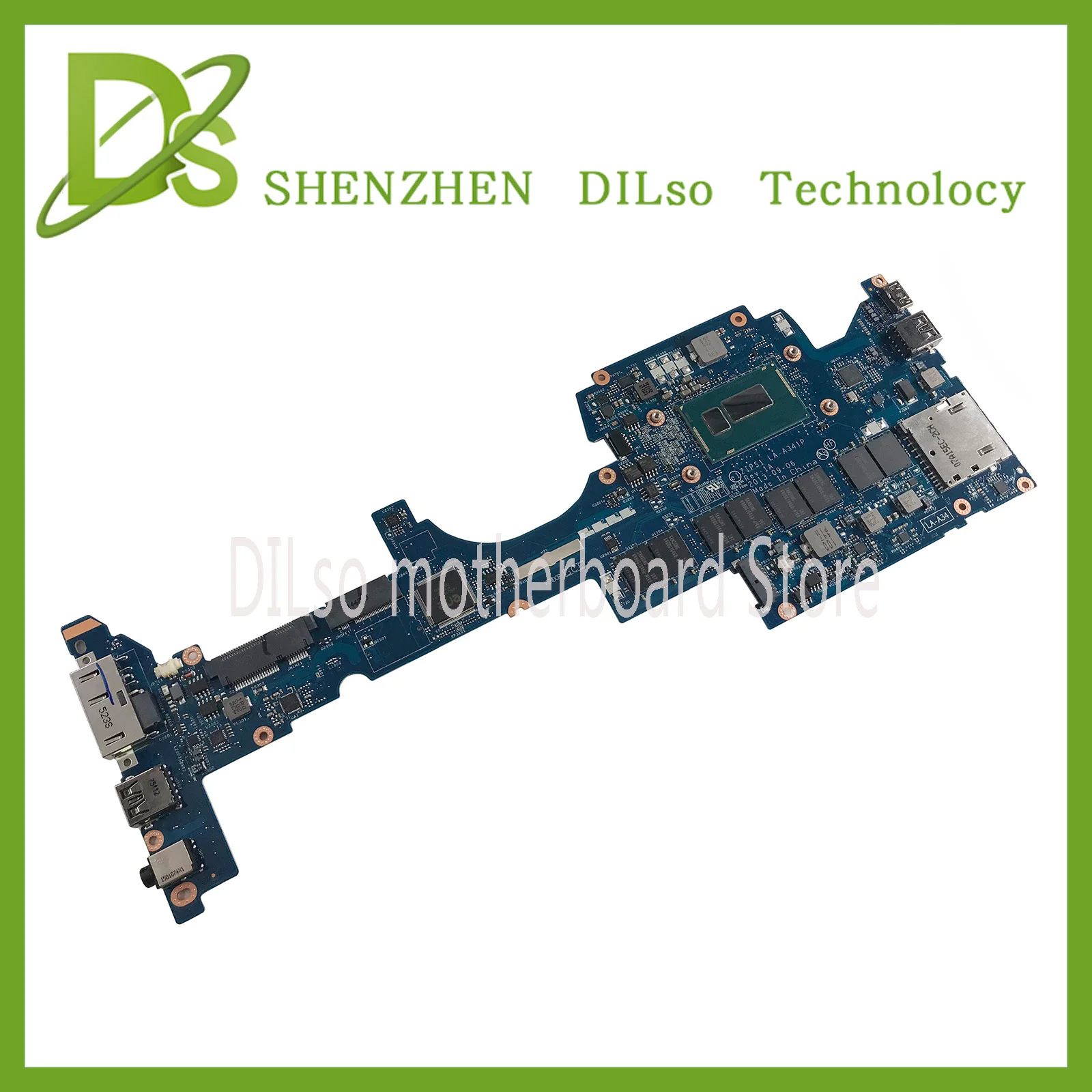 amazing  KEFU ZIPS3 LA-A342P Laptop motherboard for Lenovo YOGA 12 Laptop Motherboard I5-5200U CPU 4GB RAM o