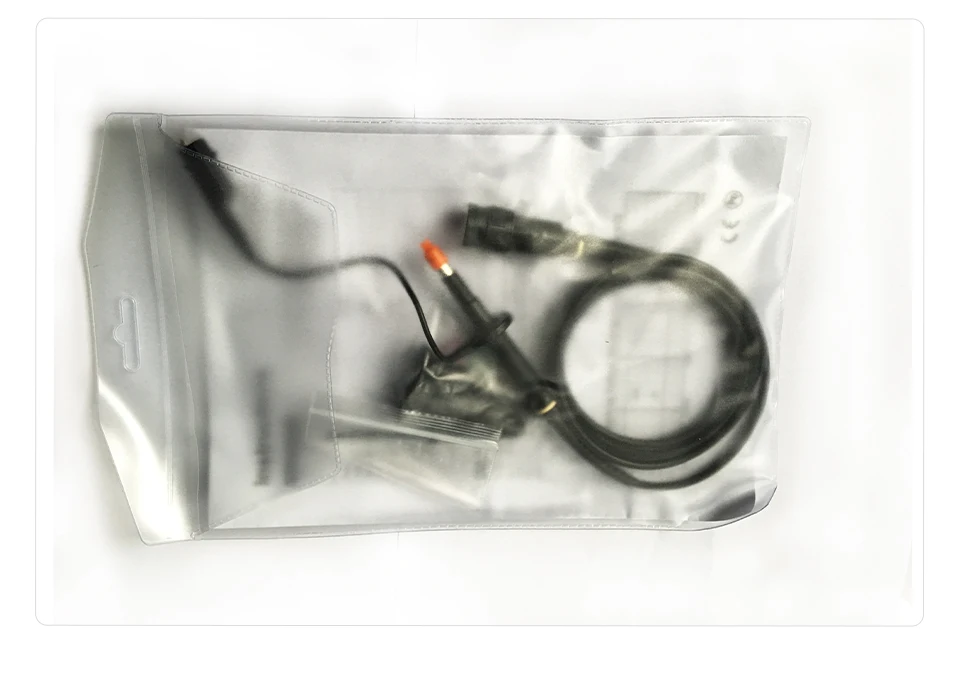 Пассивный зонд Micsig socilloscope щуп осциллографа 200 МГц 10:1 bnc x10 зажим высокого