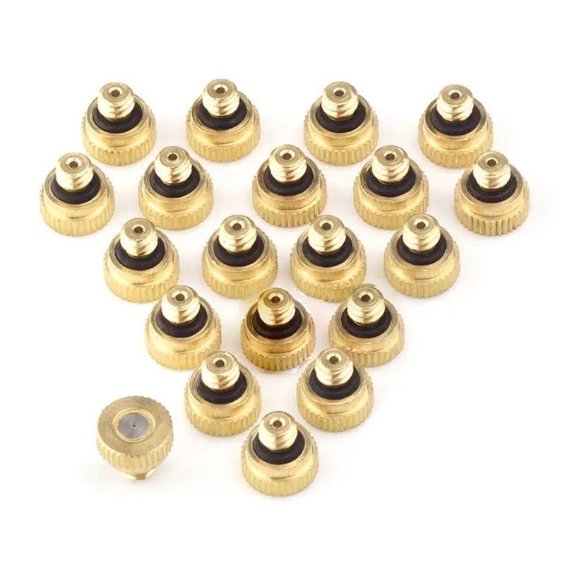 

Brass Misting Nozzles for Cooling System 0.012" (0.3 mm) 10/24 UNC
