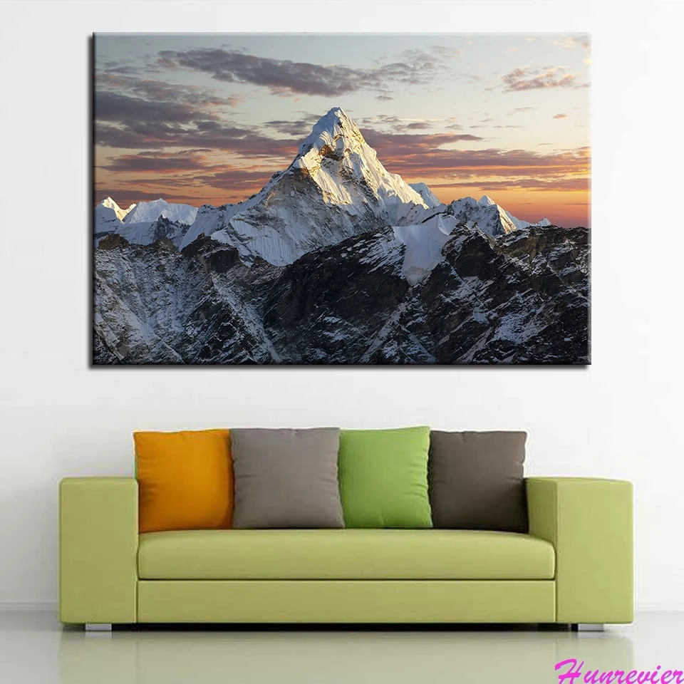 

diamond painting Sunset Landscape snow Cross Stitch Diamond Embroidery Patterns rhinestones Diamond Mosaic