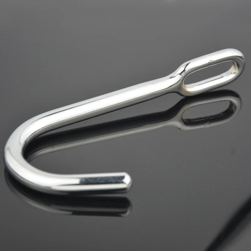 

2018 Hot Sexy Adult Toy Stainless Steel Hook Straight Head Round Cold Body Props