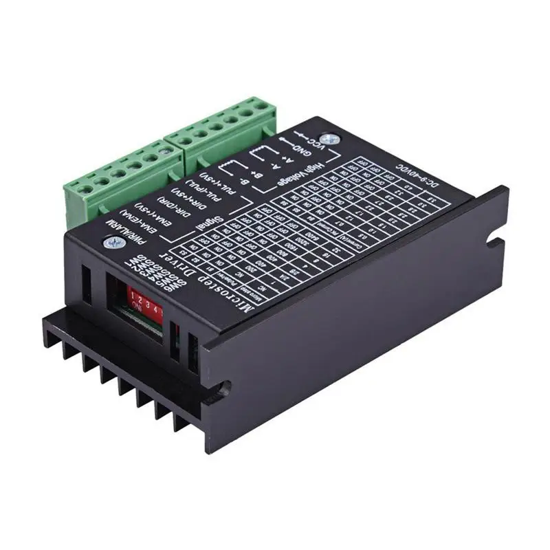 TB6600 улучшенная версия 4A 40V DC 42 / 57 86 контроллер шагового двигателя 32 сегмента Micro Step
