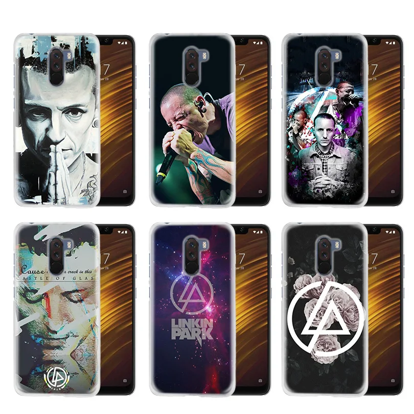 

Hard PC Case Cover Clear for Xiaomi Redmi Note 7 5 5A 6 6A Pro Plus S2 Mi 8 SE A1 A2 Lite Poco F1 Play Linkin Park Chester Shell