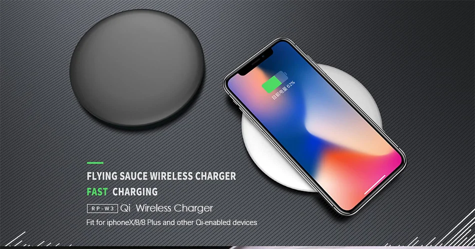 HTB1nHzaXnXYBeNkHFrdq6AiuVXa0 Remax Qi Wireless Charger RP-W3 5W 1A For Qi Wireless Charging Device With Micro USB Cable