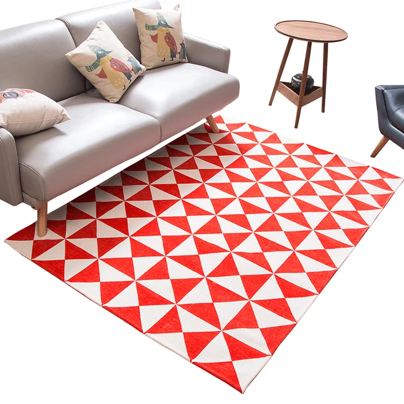 

Morden Carpets 1.4MX2M Nordic Abstract Art Rug Minimalist Living Room Carpet Soft House Rug Door Mat Coffee Table Villus Carpets