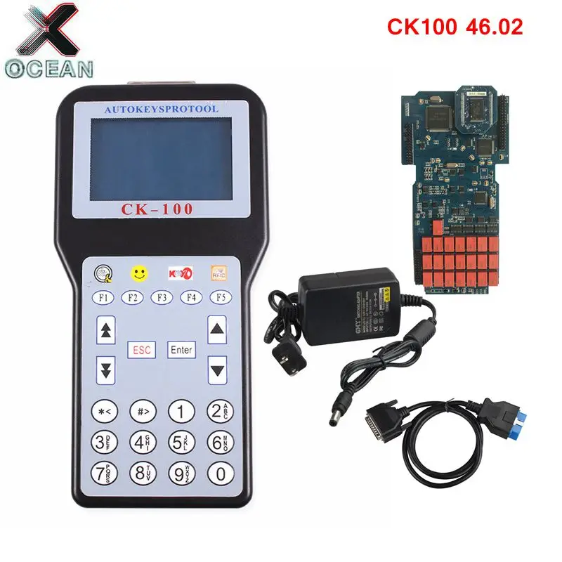 

Gray Screen CK100 V46.02 V99.99 CK-100 Auto Key Programmer with 1024 Tokens Support Multi-language Update Of SBB Car Key Maker