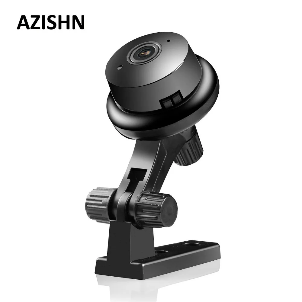 

AZISHN Button Mini Wireless Camera Wifi Two-way voice 720P Indoor IR-CUT Night Vision YOOSEE CCTV Home Security IP Camera Wi-fi