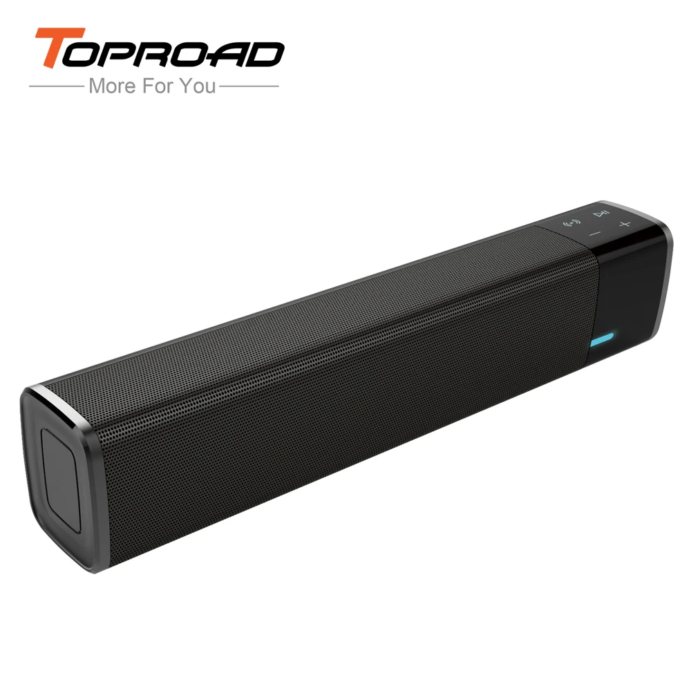 TOPROAD ТВ Саундбар Bluetooth динамик двойной бас HIFI Altavoz NFC Беспроводной Стерео Parlante
