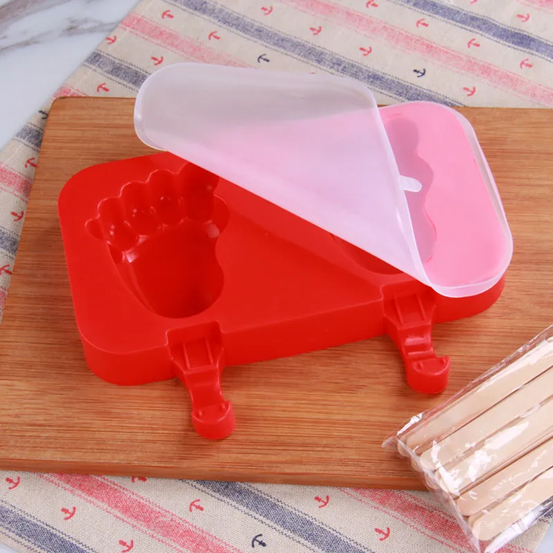 Силиконовая форма льда Куб формы лоток Сковорода Кухня ячейка замороженный кубик льда формы 6 стилей форма для мороженого DIY Инструменты для мороженого - Цвет: style 4