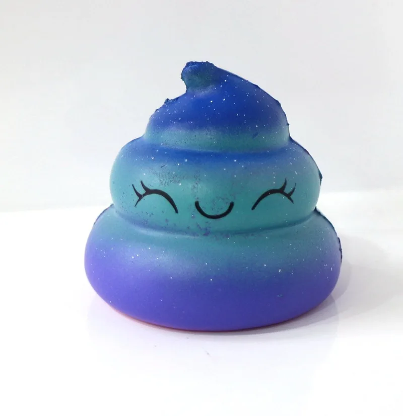 Забавная мини-игрушка 8,7 см galaxy Poo, медленно поднимающаяся игрушка, милый мультяшный каваи, антистрессовые игрушки для детей, новинка, забавные игрушки для розыгрыша