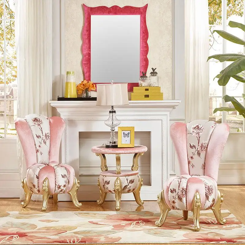 ProCARE Unique design bumpkin coffee table set pink-1  