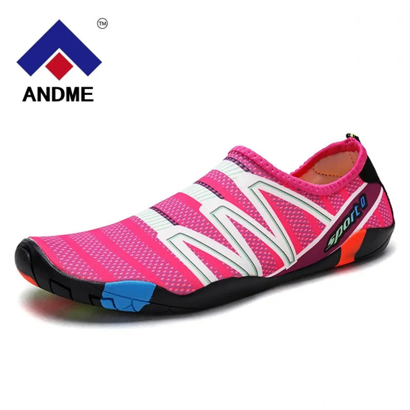 

Colorful Summer Women Beach Aqua Shoes Swimming Water Adult Unisex Flat Soft Seaside Walking Upstream Sneakers Sandals Sandalias