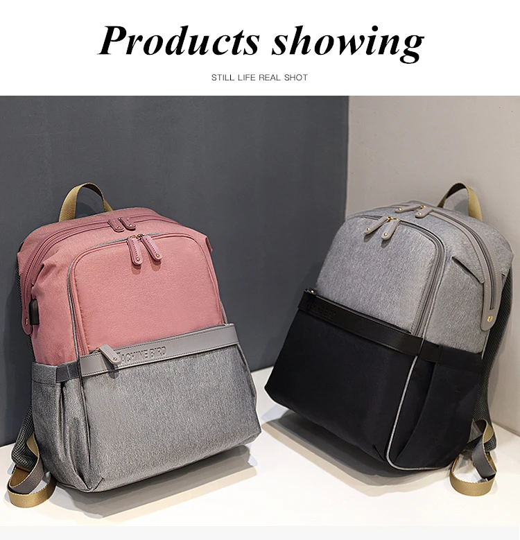 New Mummy Diaper Bag Usb Large Capacity Maternity Backpack Waterproof Travel Baby Stroller Bag For Mom Multifunctional Nappy Bag (26)