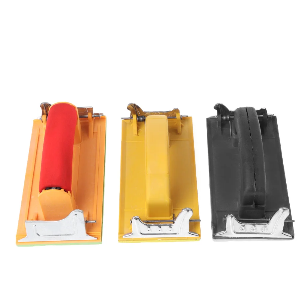  Sandpaper Holder Sandpaper Frame Grinding Polished Tool For Walls Woodworking