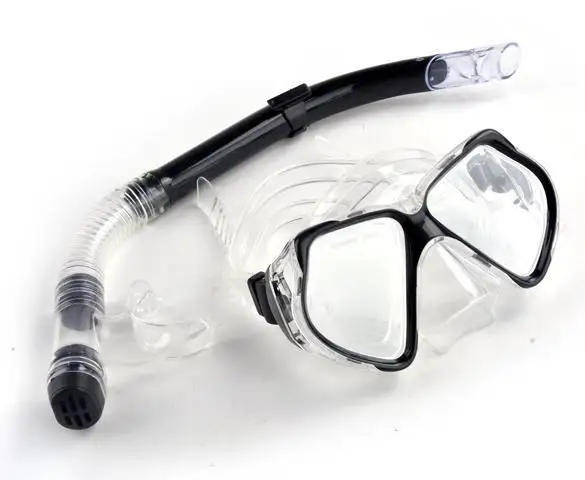 Новая профессиональная маска для подводного плавания трубка Анти-туман очки набор силиконовый Плавательный Бассейн Рыбная ловля