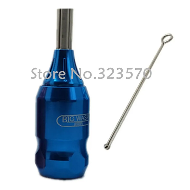 

BIG WASP Professional High Quality Tattoo Machine Adjustable Cartridge Grip 1" Blue Supply -- HG-006E