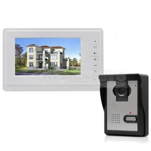 DIYSEUCR 700TVLine HD Camera High Quality 7 inch TFT Color LCD Display Video Door Phone Intercom Doorbell Night Vision