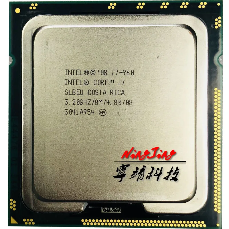 Процессор Intel Core 1366 i7 960 3 2 ГГц четырехъядерный процессор 130 Вт 8 м LGA | Компьютеры и