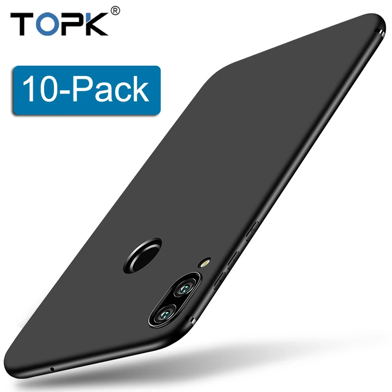 TOPK [10-Pack] чехол для телефона мягкий ТПУ huawei P20 P9 Lite Pro P10 Plus mate 10 20 pro honor 8 9 8x |